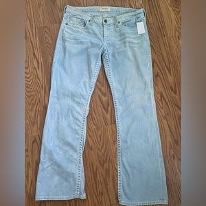 NWT Big Star Women’s Jeans Size 30R Light Wash